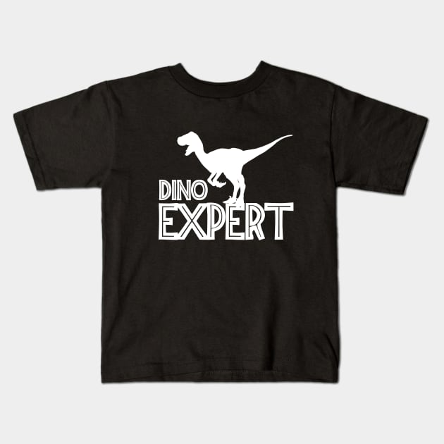 Dino Expert - For Dinosaur Lover Kids T-Shirt by TMBTM